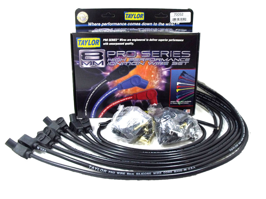Taylor Cable 70052 8mm Pro Wire Ignition Wire Set - Truck Part Superstore