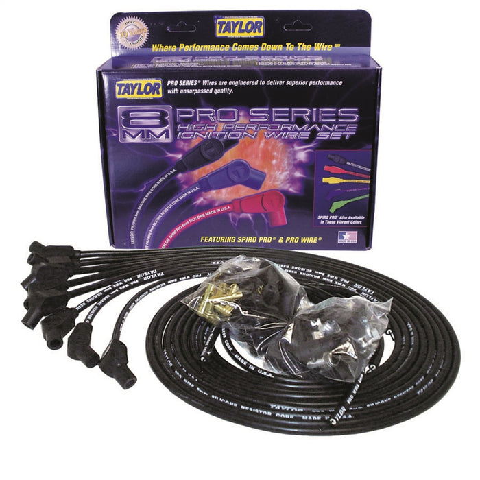 Taylor Cable 70053 8mm Pro Wire Ignition Wire Set - Truck Part Superstore