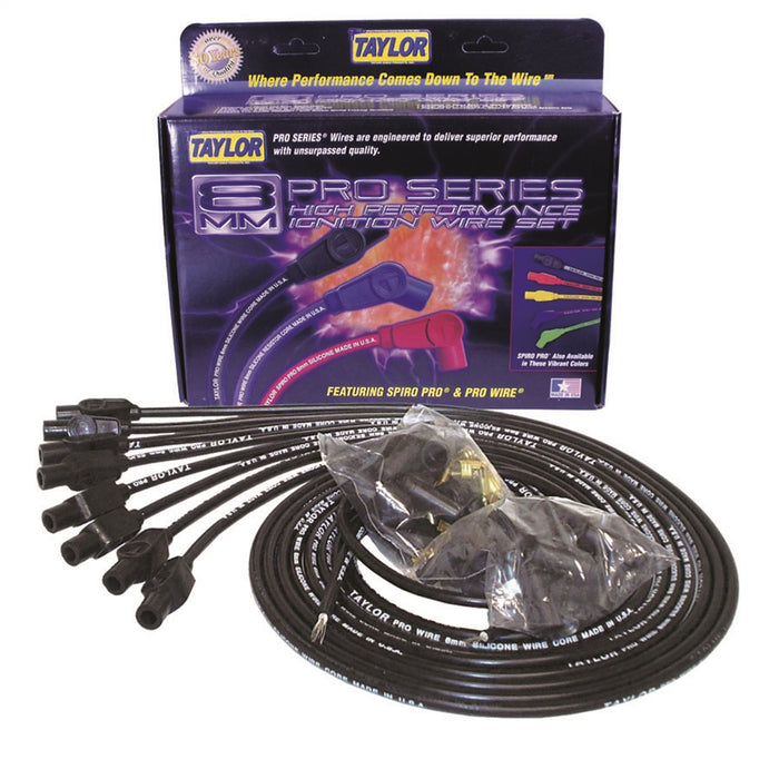 Taylor Cable 70054 8mm Pro Wire Ignition Wire Set - Truck Part Superstore