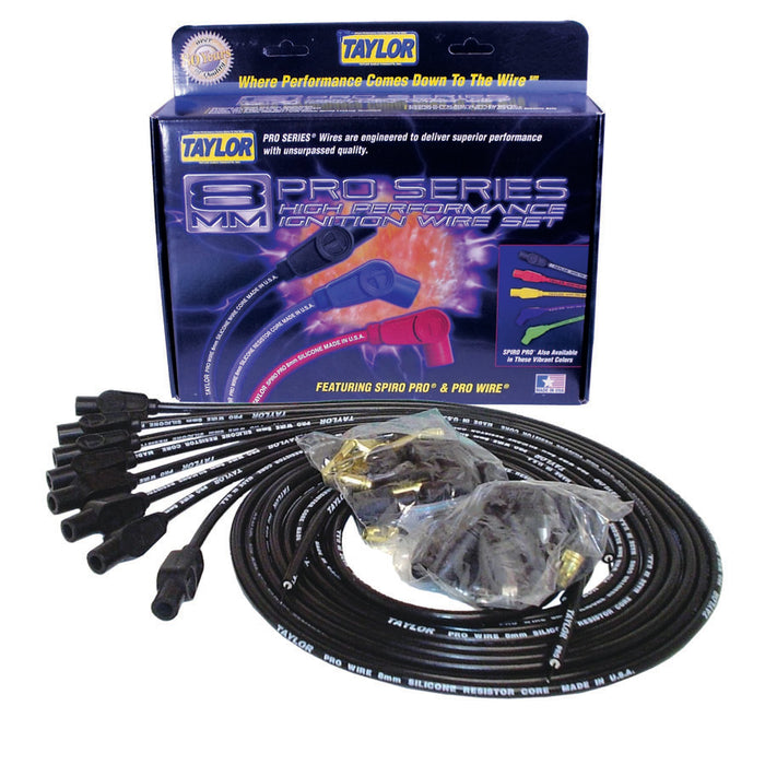 Taylor Cable 70055 8mm Pro Wire Ignition Wire Set - Truck Part Superstore
