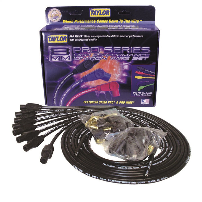 Taylor Cable 70055 8mm Pro Wire Ignition Wire Set - Truck Part Superstore