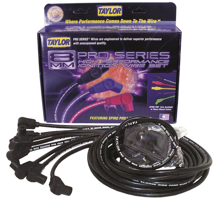 Taylor Cable 70060 8mm Pro Wire Ignition Wire Set - Truck Part Superstore