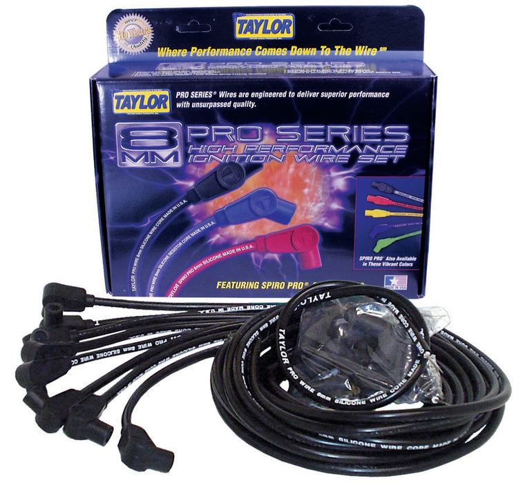 Taylor Cable 70060 8mm Pro Wire Ignition Wire Set - Truck Part Superstore