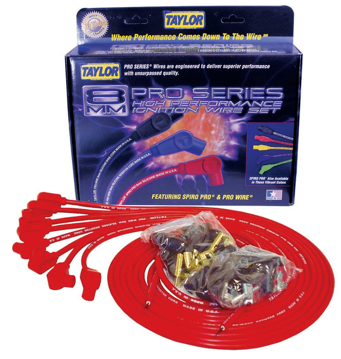 Taylor Cable 70251 8mm Pro Wire Ignition Wire Set - Truck Part Superstore