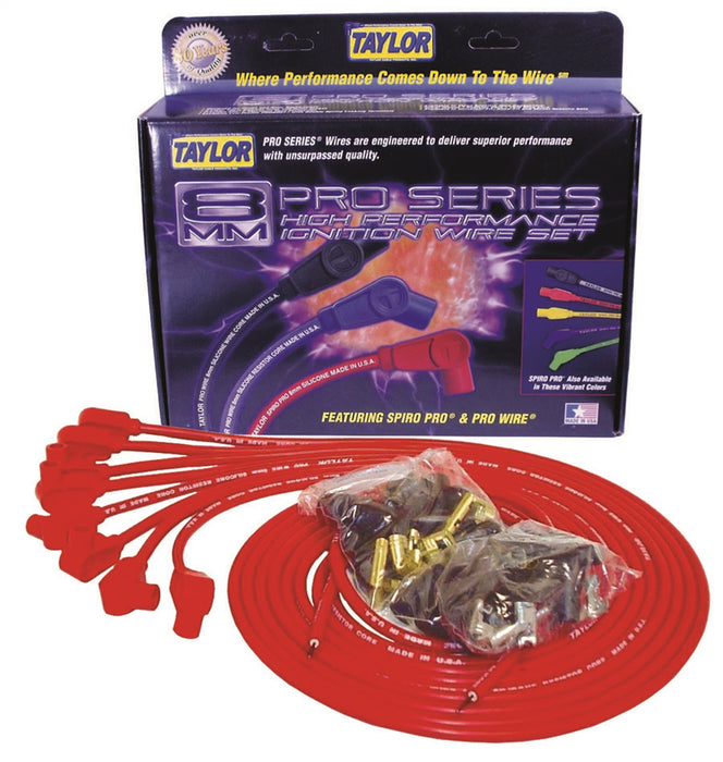 Taylor Cable 70251 8mm Pro Wire Ignition Wire Set - Truck Part Superstore
