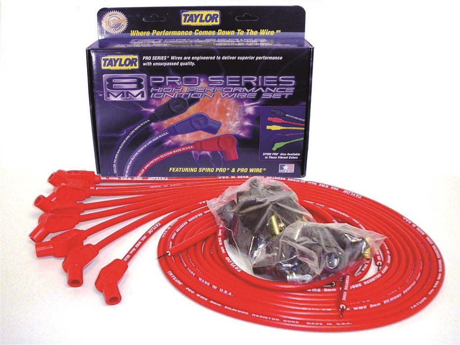 Taylor Cable 70253 8mm Pro Wire Ignition Wire Set - Truck Part Superstore