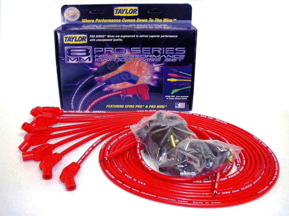 Taylor Cable 70253 8mm Pro Wire Ignition Wire Set - Truck Part Superstore