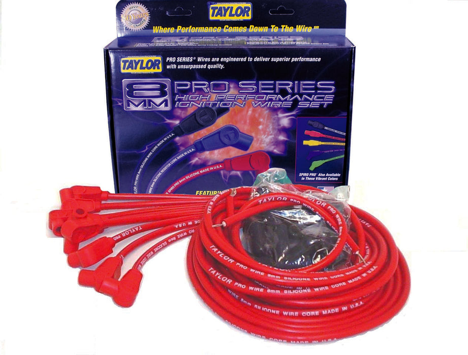 Taylor Cable 70260 8mm Pro Wire Ignition Wire Set - Truck Part Superstore