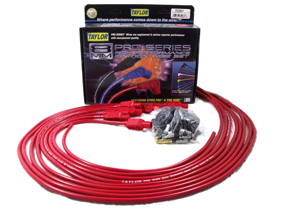 Taylor Cable 70264 8mm Pro Wire Ignition Wire Set - Truck Part Superstore