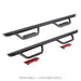 Go Rhino D224235T Drop down hoop step design is ideal for lifted vehicles or larger tires - Truck Part Superstore