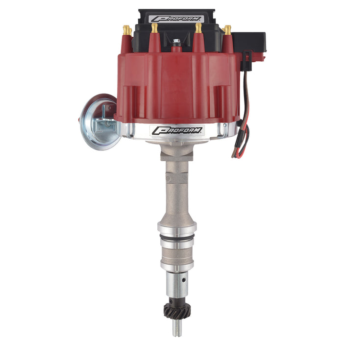 ProForm 66969R HEI Distributor Street/Strip Built-In Coil Red Cap Fits Ford 289-302 Engine Proform - Truck Part Superstore
