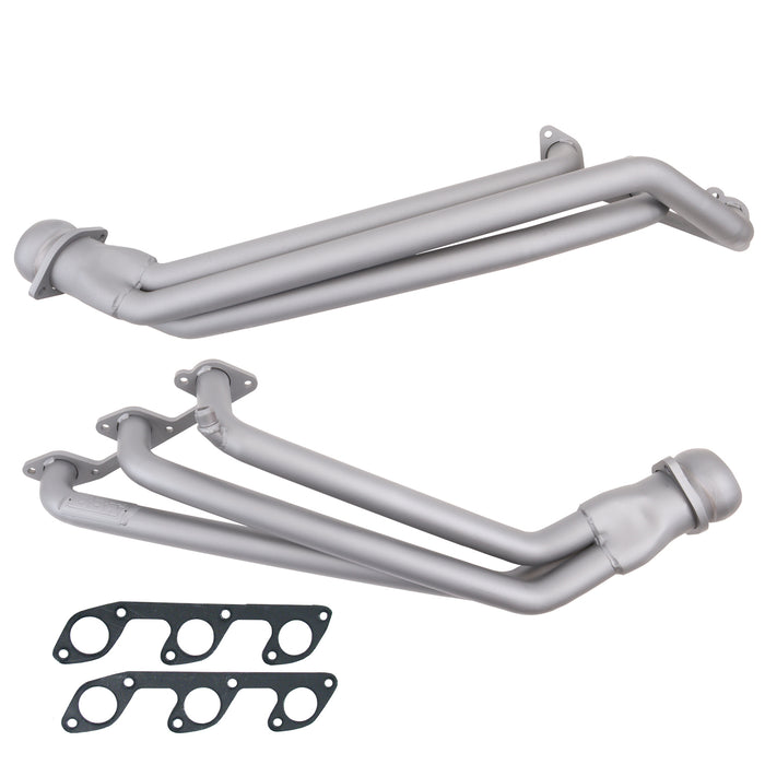 BBK Performance Parts 1643 2005-2010 FORD MUSTANG V6 1-5/8 LONG TUBE EXHAUST HEADERS (TITANIUM CERAMIC) - Truck Part Superstore
