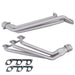 BBK Performance Parts 1643 2005-2010 FORD MUSTANG V6 1-5/8 LONG TUBE EXHAUST HEADERS (TITANIUM CERAMIC) - Truck Part Superstore