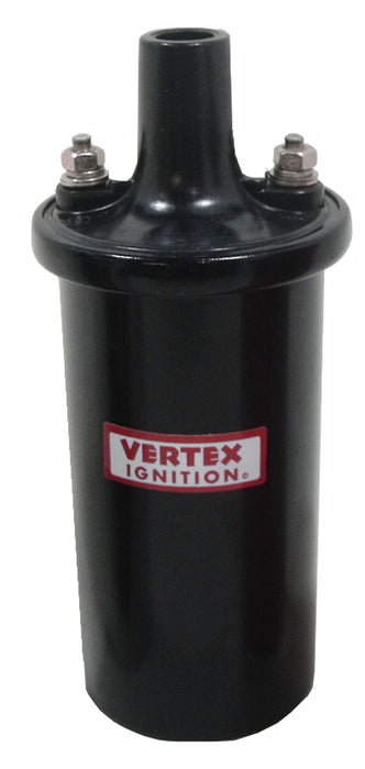 Taylor Cable 718211 Ignition Coil; 45000 Volts; Canister Coil Only; Black Finish; - Truck Part Superstore