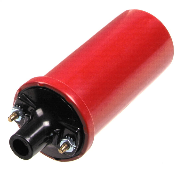 Taylor Cable 718213 Ignition Coil; 45000 Volts; Canister Coil Only; Red Finish; - Truck Part Superstore