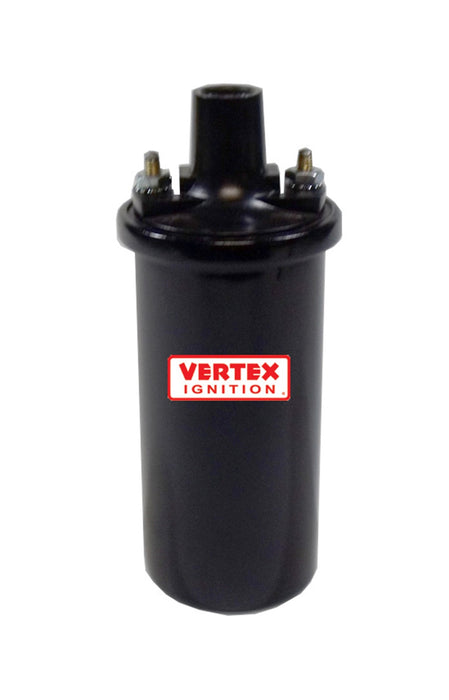 Taylor Cable 718222 Vertex Extreme Ignition Coil; 45000 Volts; Black Finish; - Truck Part Superstore