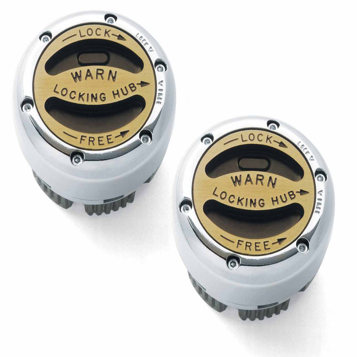 Warn 38826 Manual; 30 Spline; Internal Mount; Set Of 2 - Truck Part Superstore