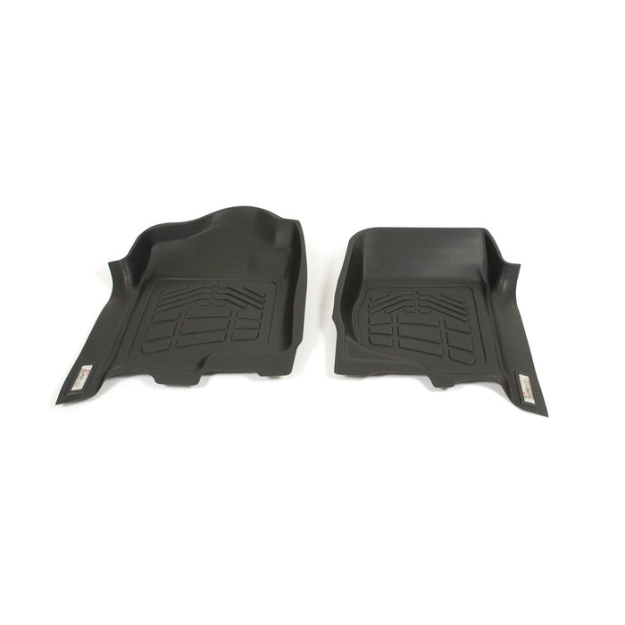 Westin 72-110001 Sure-Fit Floor Liner; Black; Front; 2 pc.; - Truck Part Superstore
