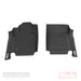 Westin 72-110027 Sure-Fit Floor Liner; Black; Front; 2 pc.; - Truck Part Superstore
