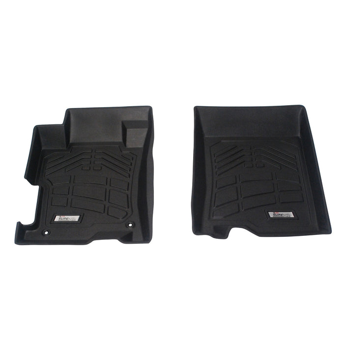 Westin 72-110031 Sure-Fit Floor Liner; Black; Front; 2 pc.; - Truck Part Superstore