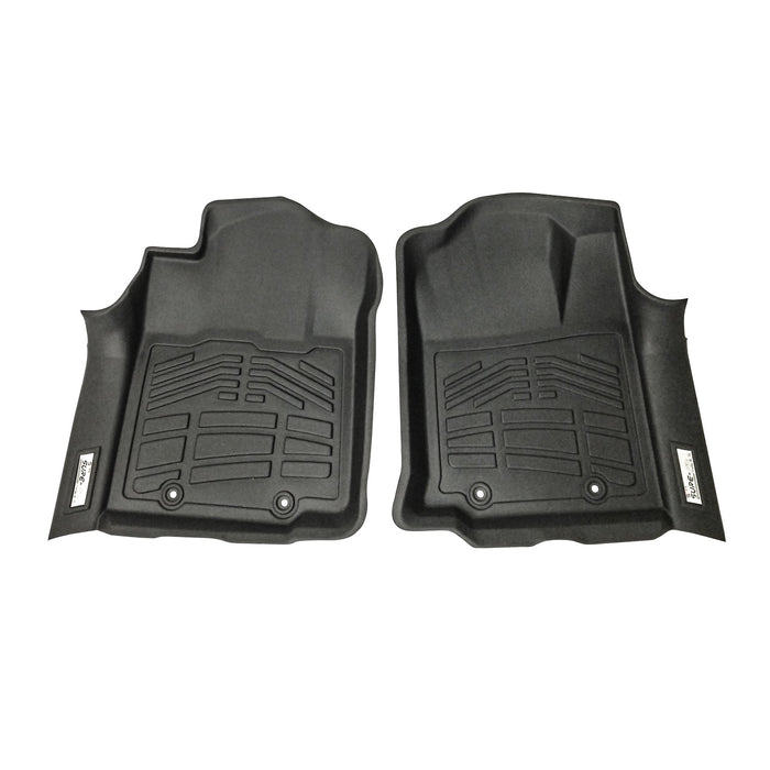Westin 72-110053 Sure-Fit Floor Liner; Black; Front; 2 pc.; For Access Cab; - Truck Part Superstore