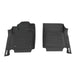 Westin 72-110054 Sure-Fit Floor Liner; Black; Front; 2 pc.; For Crew Max Cab; Double Hook; - Truck Part Superstore