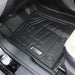 Westin 72-110077 Sure-Fit Floor Liner; Black; Front; 2 pc.; - Truck Part Superstore