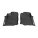 Westin 72-110079 Sure-Fit Floor Liner; Black; Front; 2 pc.; For Double Cab; - Truck Part Superstore