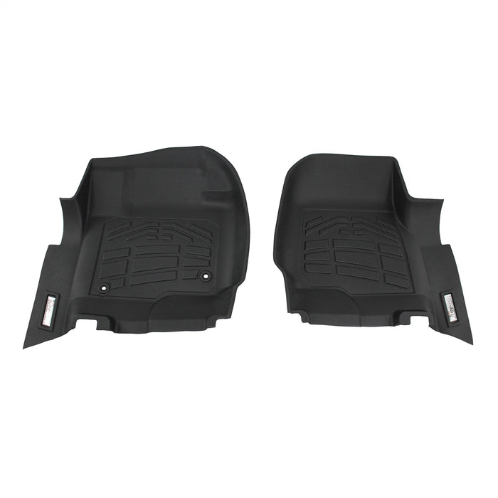 Westin 72-110084 Sure-Fit Floor Liner; Black; Front; 2 pc.; - Truck Part Superstore