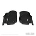 Westin 72-110094 Sure-Fit Floor Liner; Black; Front; 2 pc.; - Truck Part Superstore