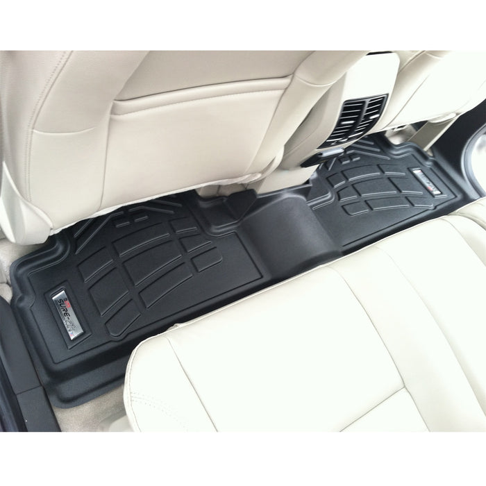 Westin 72-113060 Sure-Fit Floor Liner; Black; Rear; - Truck Part Superstore