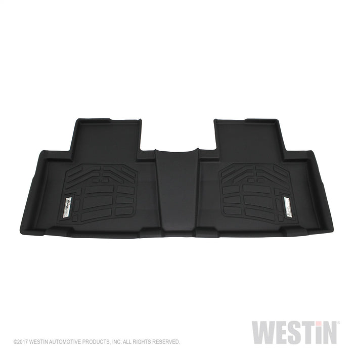 Westin 72-113097 Sure-Fit Floor Liner; Black; Rear; - Truck Part Superstore