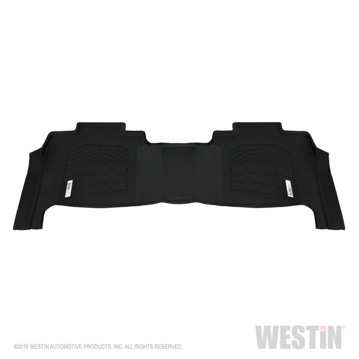 Westin 72-113100 Sure-Fit Floor Liner; Black; Rear; For Models w/Front Bucket Seats; - Truck Part Superstore