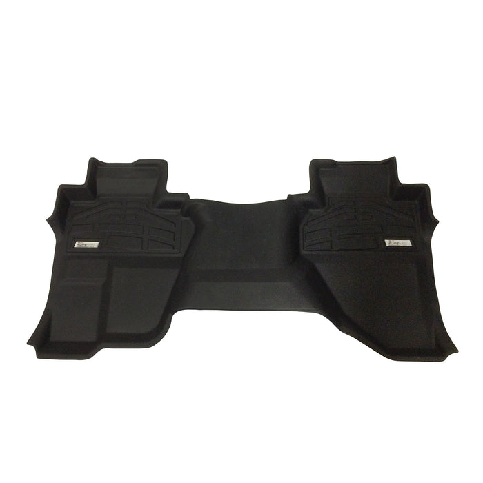 Westin 72-114058 Sure-Fit Floor Liner; Black; Rear; For Double Cab; - Truck Part Superstore