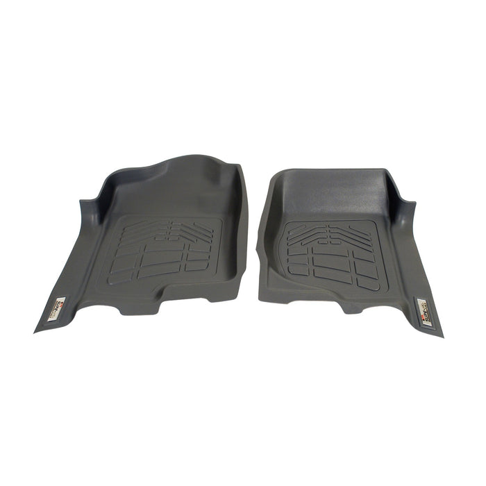 Westin 72-120001 Sure-Fit Floor Liner; Gray; Front; 2 pc.; - Truck Part Superstore