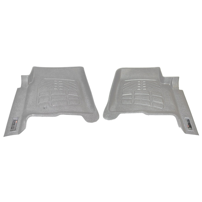 Westin 72-120024 Sure-Fit Floor Liner; Gray; Front; 2 pc.; - Truck Part Superstore