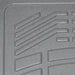 Westin 72-120031 Sure-Fit Floor Liner; Gray; Front; 2 pc.; - Truck Part Superstore