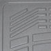 Westin 72-120053 Sure-Fit Floor Liner; Gray; Front; 2 pc.; For Access Cab; - Truck Part Superstore