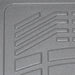 Westin 72-120056 Sure-Fit Floor Liner; Gray; Front; 2 pc.; - Truck Part Superstore