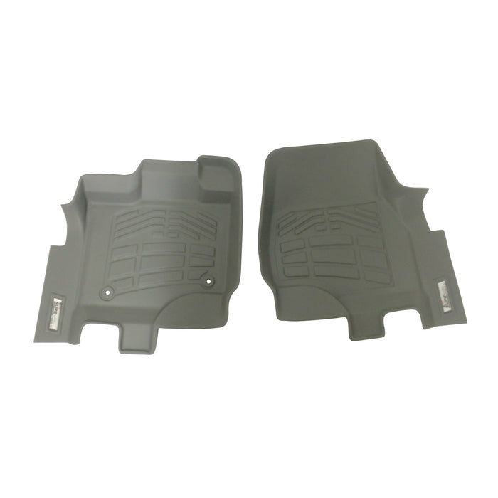 Westin 72-120069 Sure-Fit Floor Liner; Gray; Front; 2 pc.; For Super Crew Cab; - Truck Part Superstore