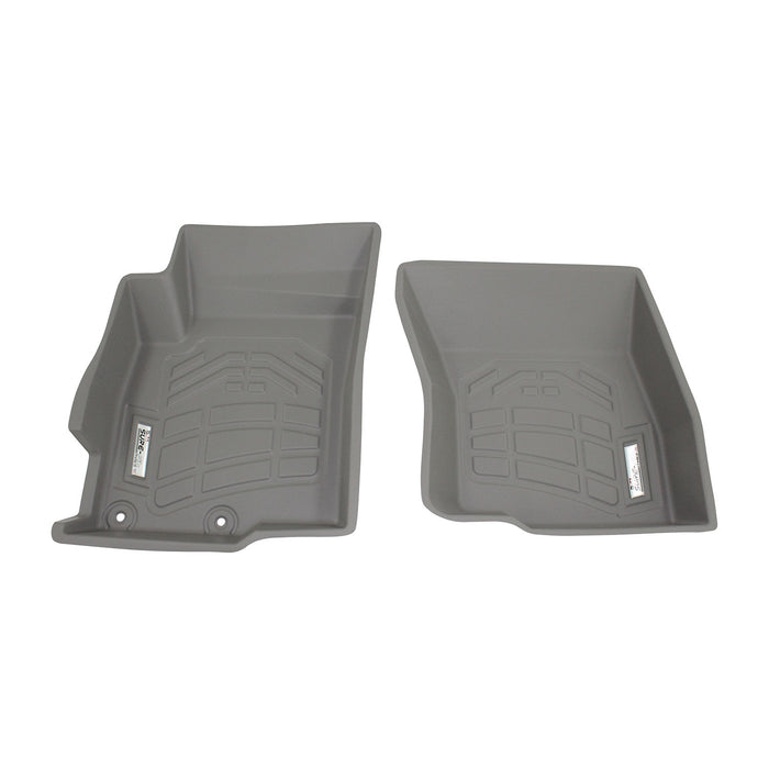 Westin 72-120076 Sure-Fit Floor Liner; Gray; Front; 2 pc.; - Truck Part Superstore