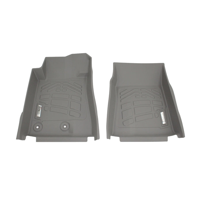 Westin 72-120077 Sure-Fit Floor Liner; Gray; Front; 2 pc.; - Truck Part Superstore