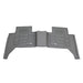 Westin 72-123073 Sure-Fit Floor Liner; Gray; Rear; 1 pc.; For Double Cab; - Truck Part Superstore