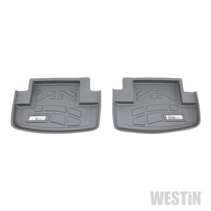 Westin 72-123092 Sure-Fit Floor Liner; Gray; Rear; 1 pc.; - Truck Part Superstore