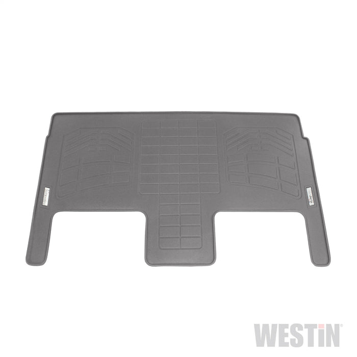 Westin 72-124081 Sure-Fit Floor Liner; Gray; Rear; 1 pc.; - Truck Part Superstore