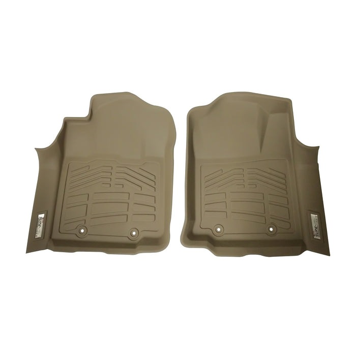 Westin 72-130053 Sure-Fit Floor Liner; Tan; Front; 2 pc.; For Access Cab; - Truck Part Superstore