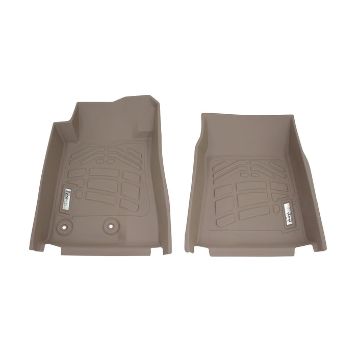 Westin 72-130077 Sure-Fit Floor Liner; Tan; Front; 2 pc.; - Truck Part Superstore