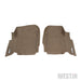 Westin 72-130084 Sure-Fit Floor Liner; Tan; Front; 2 pc.; - Truck Part Superstore