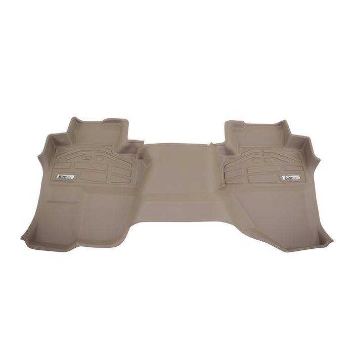 Westin 72-134058 Sure-Fit Floor Liner; Tan; Rear; 1 pc.; For Double Cab; - Truck Part Superstore