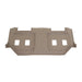 Westin 72-134072 Sure-Fit Floor Liner; Tan; Rear; 3rd Row; Bucket Seats Only; - Truck Part Superstore